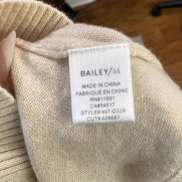Bailey 44 Natalia Sweater Cream Heather Cashmere blend - Picture 10 of 11